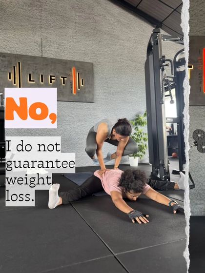I get asked a lot if I guarantee weight loss. My answer is always no. What I can promise is a practice that helps you build strength, mobility, and a better connection with your body.