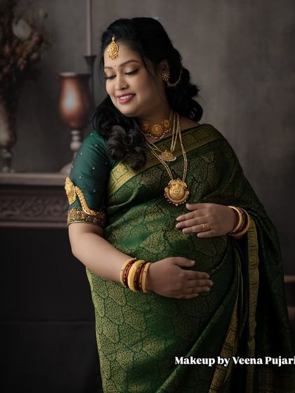 Veena Pujari - Special Occasion Makeup and Hairstyling Maternity & Baby Shower Glow photo 17