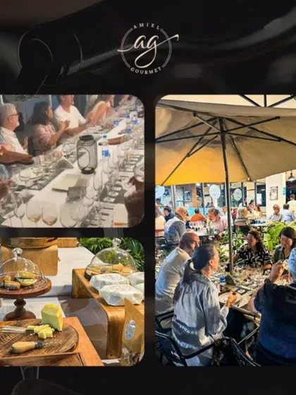 Some moments are too good not to share. Here’s a look at one of our vibrant wine and cheese events, where fine wine, gourmet pairings, and wonderful company come together. It's all about celebrating the art of food and friendship.