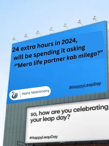 With an extra day this leap year, do not spend it worrying. Let me help you find your life partner.
