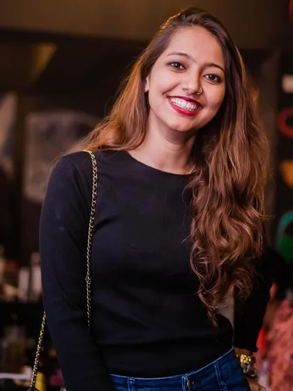 A guest enjoying the music and atmosphere.