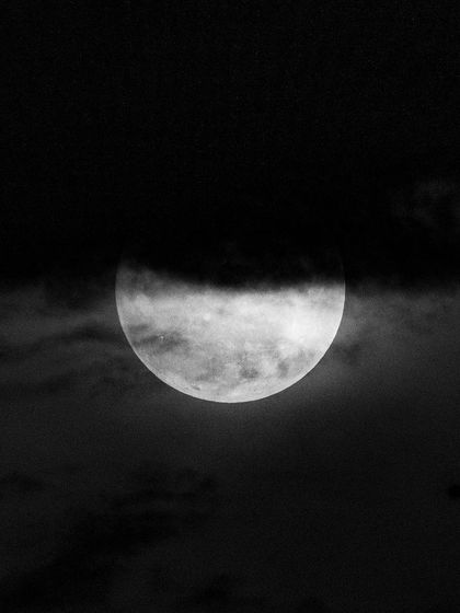 The Guru Purnima moon, playing hide and seek with the clouds. Like my teachers, the moon teaches me patience, respect, and grace. I am grateful for all the teachers in my life, seen and unseen.