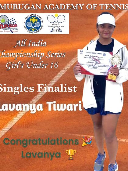 Murugan Academy of Tennis - Tennis Coaching Our Student Champions photo 35