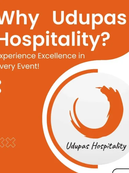 Why choose Udupas Hospitality? Experience excellence in every event. Follow us for more event inspiration and updates on our premium venues.