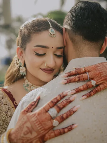It's the small, tender moments that often tell the biggest stories. A gentle embrace, the intricate details of bridal henna, and a look of pure contentment. We focus on these quiet interactions that you'll cherish forever.