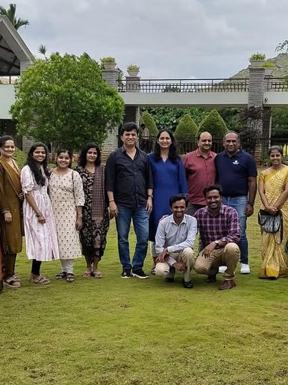 Our team of doctors after a Continuing Medical Education (CME) session on skin diseases. We believe in constant learning to ensure we provide the best possible care.