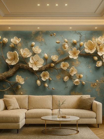 3D & 5D Floral & Botanical Wallpapers photo 49