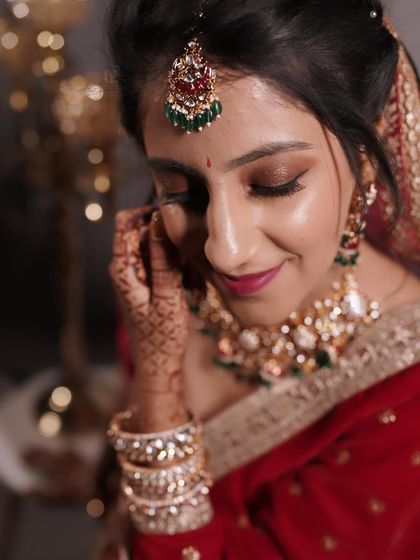 Gulabi Fanthome - Bridal & Event Makeup Engagement & Reception Glam photo 17