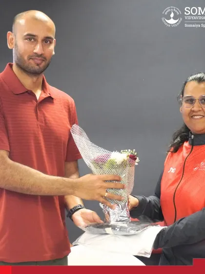 We bring the best in the business to guide our coaches. Here, we felicitate Arjuna Awardee Mr. Virdhawal Khade for his invaluable contribution to our two-day Level 1 Swimming Coaches Clinic, attended by over 70 participants.
