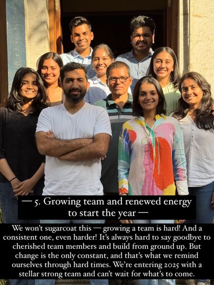 Our stellar team at STaND. Growing a consistent and talented team is one of the hardest but most rewarding parts of our journey, and we're excited for what we'll build together.