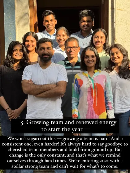 Our stellar team at STaND. Growing a consistent and talented team is one of the hardest but most rewarding parts of our journey, and we're excited for what we'll build together.