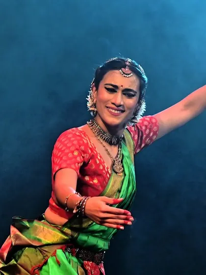 The stage at NCPA Mumbai is sacred ground. Here, I am performing a piece that is very close to my heart. The energy of a live audience and a prestigious stage like this makes every movement feel alive.