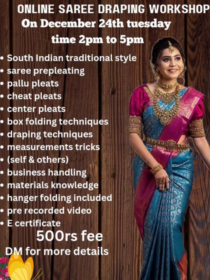 This workshop included an E-certificate and hanger folding, adding practical value for all students.