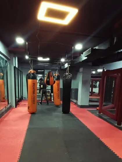 Welcome to our proving ground in Greater Noida. This is where warriors are made, equipped with everything you need for MMA, boxing, and strength training.