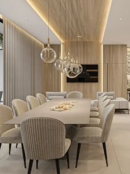 Lxm Interior - Living & Dining Room Design Elegant Dining Spaces photo 10