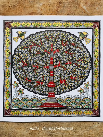 Nidhi - Custom & Fine Art Paintings Traditional Indian Folk Art photo 19