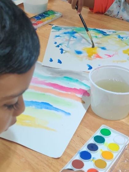 Scribble Space - Art Classes & Workshops The Joy of Making: Process & Sensory Art photo 17