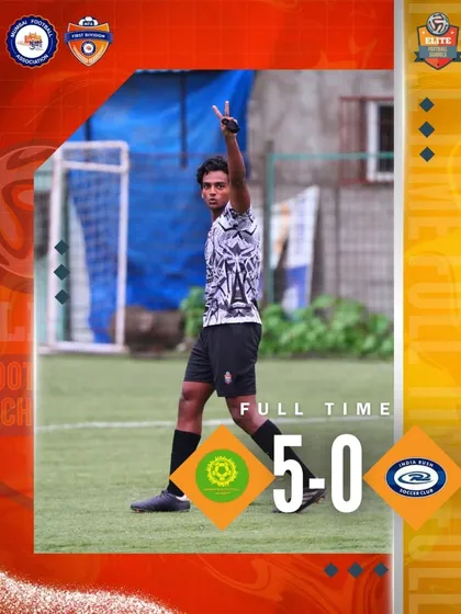 The final whistle confirms our dominance. A 5-0 victory that speaks volumes about our preparation and execution.