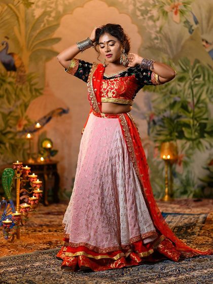 Bhargavi and Poorvika - Ethnic & Fusion Wear Rental Bollywood Recreations photo 5