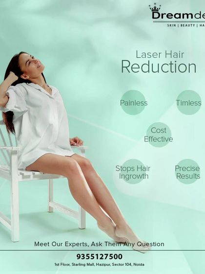 The benefits of my laser hair reduction service go beyond just removing hair. The treatment is painless, cost effective, and helps stop ingrown hairs from forming, all while delivering precise and timeless results for smooth skin.