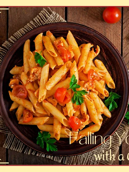 I cater your meals with efficiency and expertise to ensure the best possible experience. This delicious plate of penne pasta in a fresh tomato sauce is an example of the quality and care I put into every dish.