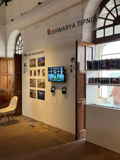 Our work was showcased at the "Samatva: Women in Architecture" exhibition at the Red Fort. This installation featured a video interview and a display of our publications and projects.