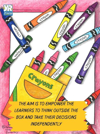 The aim of our program is to empower learners to think outside the box and make their own creative decisions, building independence and artistic confidence.