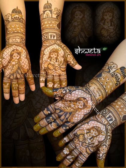 Gods & Deities in Henna photo 5