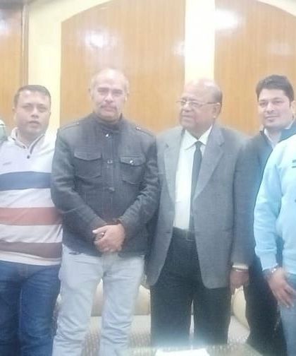 Here I am with fellow members of the Rashtriya Lokadhikar Sangh. We are planning free legal awareness camps to provide legal aid and inform people of their rights.