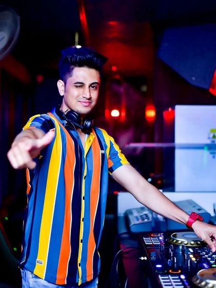 A colorful look for a colorful night. I love to match my style to the vibe of the party.