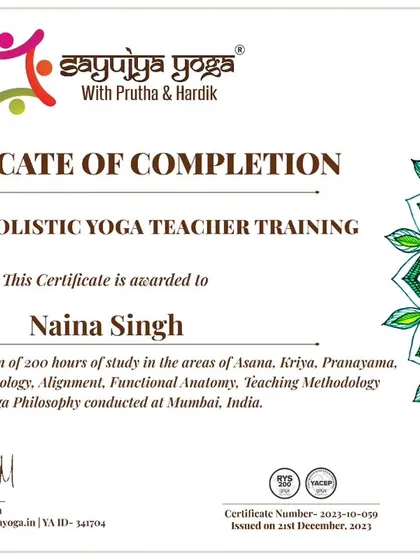 Upon completion, you receive a 200-hour certificate recognized by Yoga Alliance. This is more than a document; it is an affirmation of your dedication and the beginning of your journey as a certified yoga teacher.