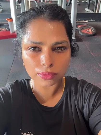 A post-workout selfie. Fitness isn't about being better than someone else, it's about being better than you used to be.