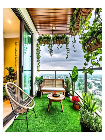 Designing with a Touch of Sweetness - Balcony Makeovers Cozy Seating Nooks photo 13