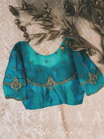 Arulaa by Rashmi Anoop Rao - Custom Bridal & Occasion Wear for Women Bridal Blouse Masterpieces photo 115