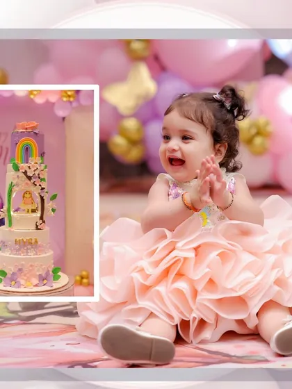 A little one's first birthday is a huge milestone. My 'Tiny Feet Photography' style is all about capturing their personality, from the adorable smile to the beautifully crafted cake that tells the story of their special day.