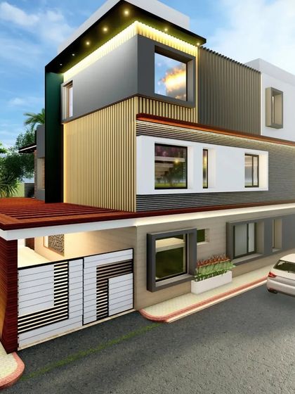 RJ Interiors & Architecture - Design & Build Services Modern Home Exteriors photo 10