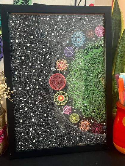 Mandala & Dot Art Wall Decor photo 76