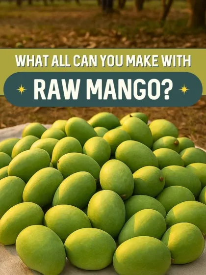 What all can you make with raw mango? From tangy amchoor and refreshing aam panna to our classic achar, the humble raw mango is a magical ingredient in our kitchens.