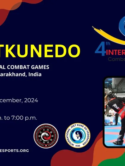 Jeet Kune Do is one of the featured disciplines at the International Combat Games. We support a wide range of martial arts styles at our events.