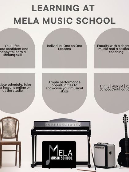 Mela Music School - Vocal Lessons Western Music: Vocals, Guitar, Piano & More photo 8