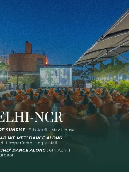 Delhi-NCR gets a triple treat with 'Before Sunrise' and two different dance-along events for 'Jab We Met' and 'YJHD'.