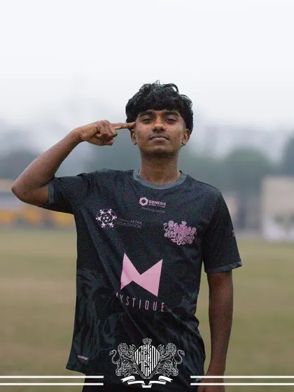 U19 Lion, thinking about the game.