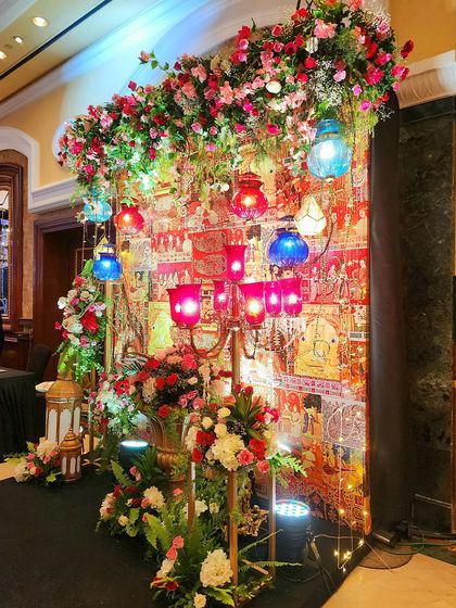 Vibrant Haldi & Mehendi Setups photo 14