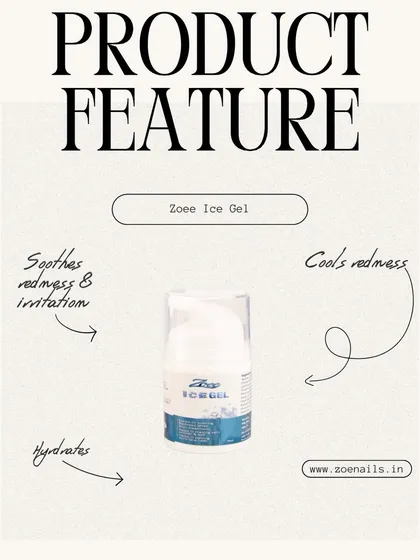 My Zoee Ice Gel is the perfect solution for soothing irritated skin. It cools redness, hydrates, and provides instant relief, making it a must-have for sensitive or post-treatment skin.