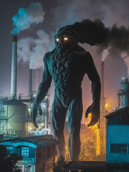 This is Rākbhoot, a supernatural creature born from the toxic smog of our cities. I am passionate about creating new Indian folklore for our contemporary urban world, and this character design is a key exploration of that idea.