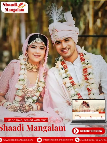 Built on love and sealed with trust, every love story deserves a beautiful beginning. We provide the platform for that beginning, connecting you with your perfect match.