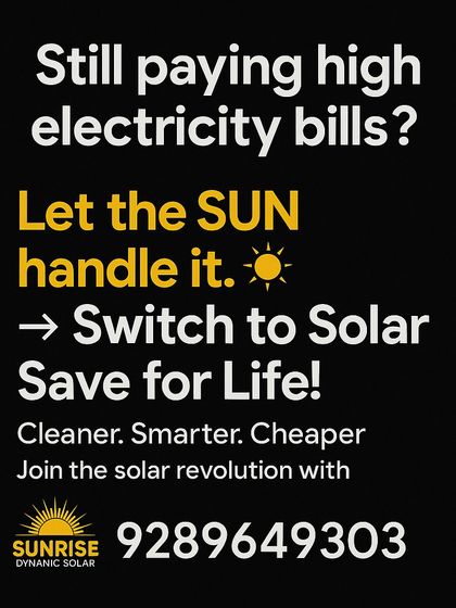 Still paying high electricity bills? Let the sun handle it. Switching to solar is a cleaner, smarter, and cheaper way to power your home for life.