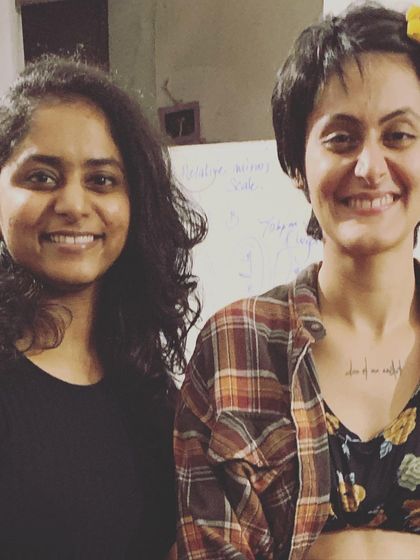 A dream come true moment meeting and learning from my idol, Meher Malik. Learning from the best is incredibly inspiring and pushes me to be a better choreographer.