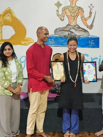 A group from our Thailand batch celebrating the completion of their 10-day intensive workshop.