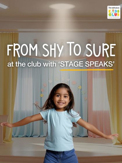Our 'Stage Speaks' program is designed to help children go from shy to sure. We provide a safe, supportive space for them to find their voice and build public speaking confidence.